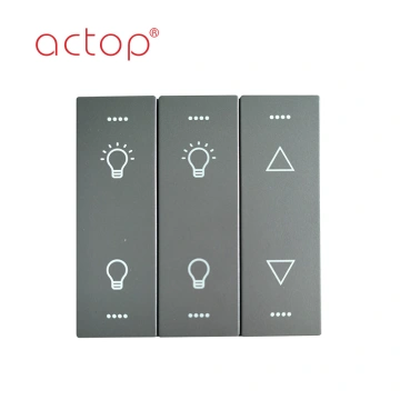 Lighting wall switch for Intelligent Hotel